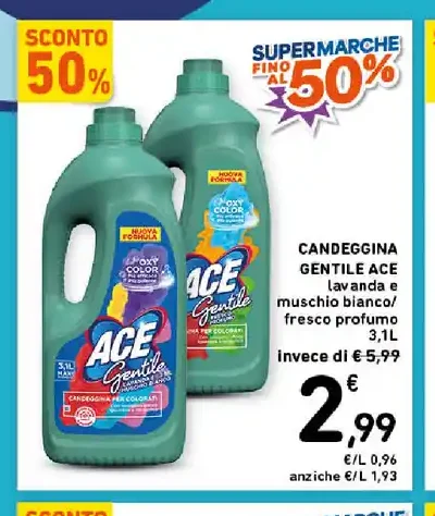 Candeggina gentile Ace