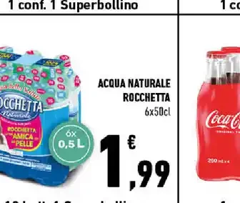 Acqua naturale Rocchetta