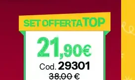Set offerta top Cherry Blossom