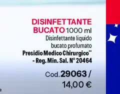 Disinfettante Bucato