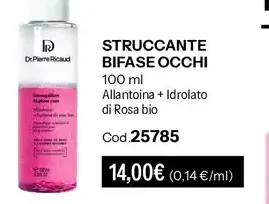 Struccante bifase occhi