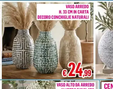 vaso decorativo