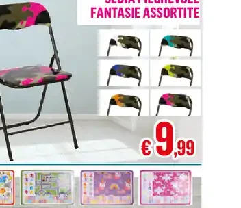sedia pieghevole
