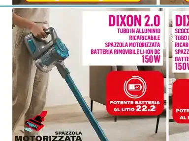 Aspirapolvere Dixon 2.0