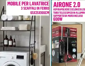 Mobile per lavatrice