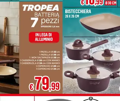 Batteria di pentole Tropea