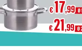Pentolino in acciaio inox