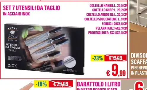 Set utensili da taglio