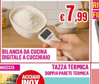 Bilancia da cucina digitale