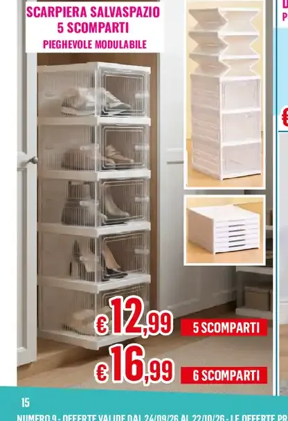 Scarpiera salvaspazio