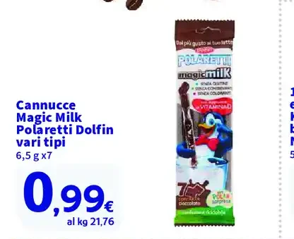 Cannucce Magic Milk Polaretti