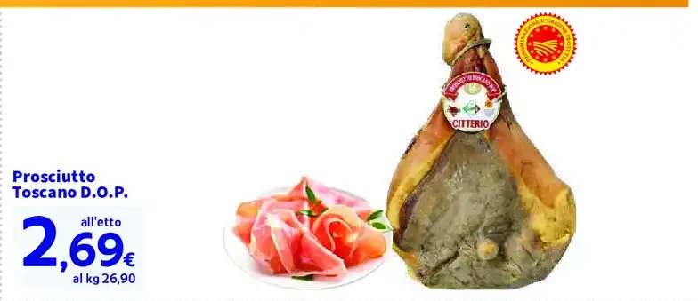 Prosciutto Toscano D.O.P.