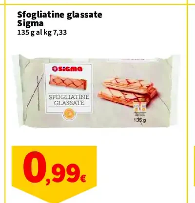 Sfogliatine glassate Sigma