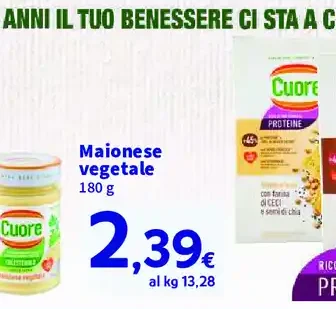 Maionese vegetale Cuore