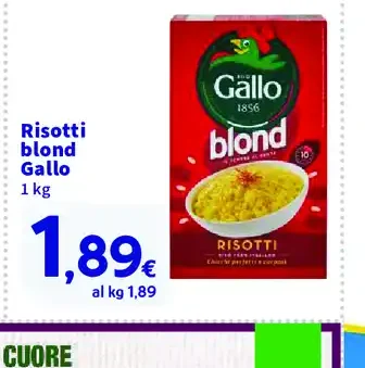 Risotti blond Gallo