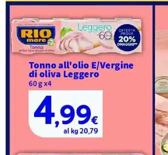 Tonno all'olio Rio Mare Leggero