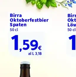 Birra Oktoberfestbier Spaten