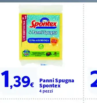 Panni spugna Spontex
