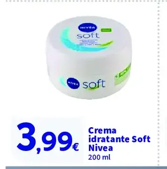 Crema idratante Soft Nivea