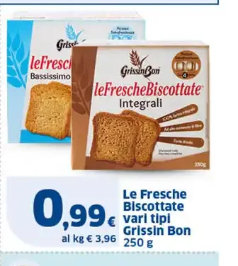 Fette biscottate integrali