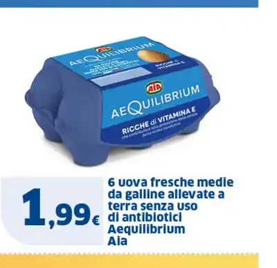 Uova fresche medie