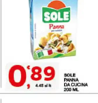 Sole Panna da Cucina