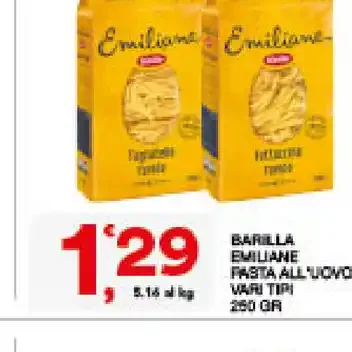 Barilla Emiliane Tagliatelle