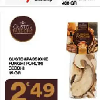 Giusto Massione Funghi Porcini Secchi