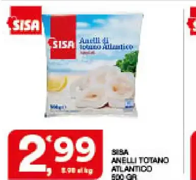 Anelli totano Atlantico