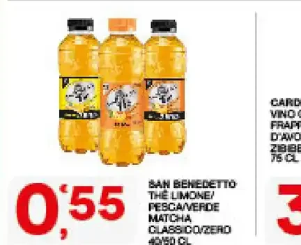 Thè e bevande San Benedetto