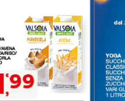Drink avena e mandorla