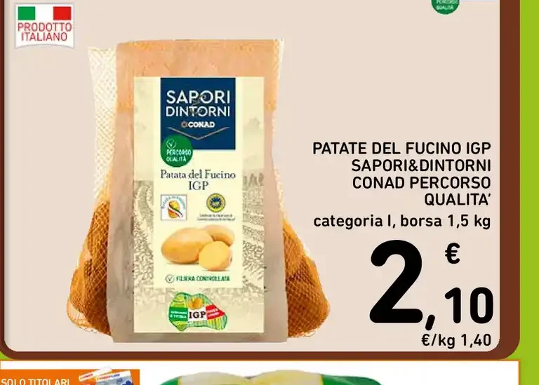 Patate del Fucino IGP Sapori&Dintorni