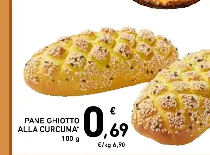 Pane ghiotto alla curcuma