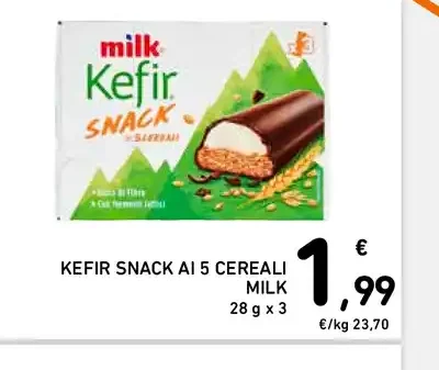 Kefir Snack ai 5 cereali Milk