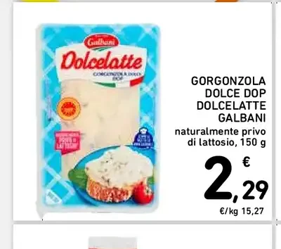 Gorgonzola dolce DOP Dolcelatte Galbani