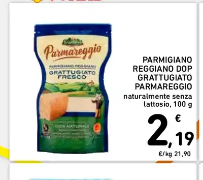 Parmigiano Reggiano DOP grattugiato Parmareggio