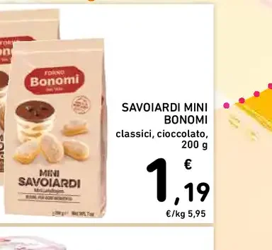 Savoiardi mini Bonomi