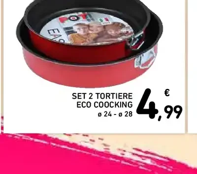 Set 2 tortiere Eco Cooking