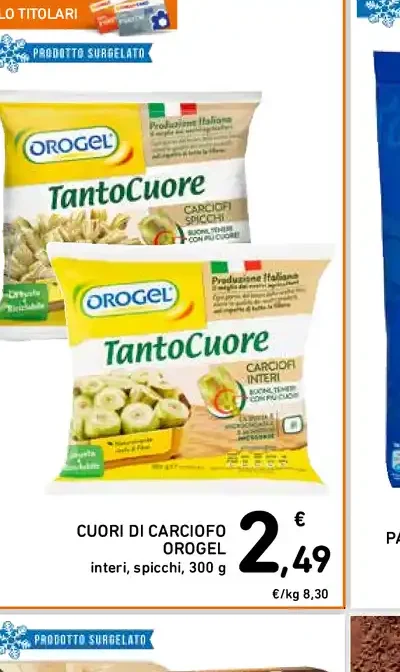 Cuori di carciofo Orogel
