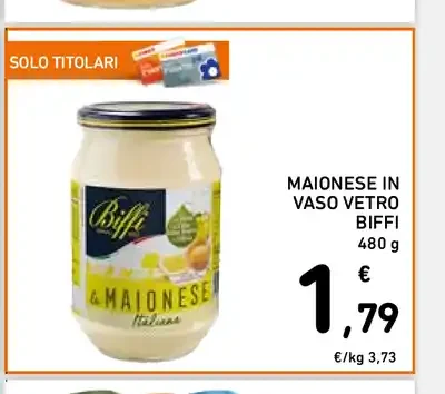 Maionese in vaso Biffi
