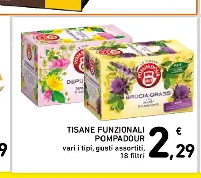 Tisane funzionali Pompodour
