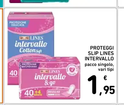 Proteggi slip Lines Intervallo