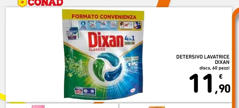 Detersivo lavatrice Dixan
