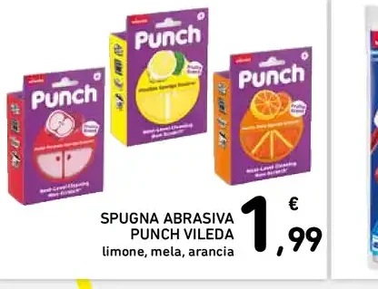 Spugna abrasiva Punch Vileda