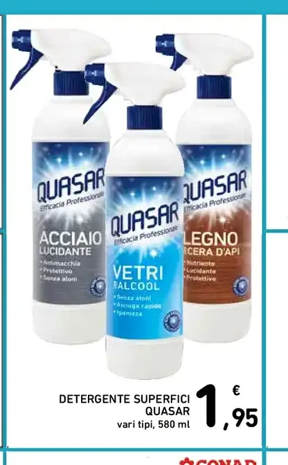 Detergente superfici Quasar