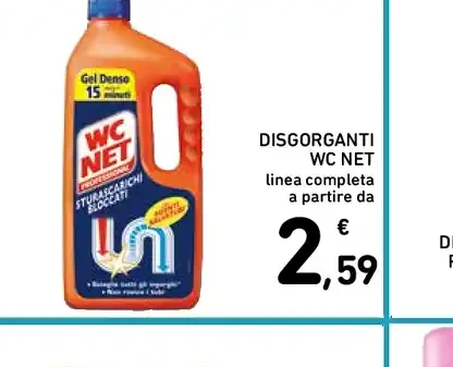 Disgorganti WC Net