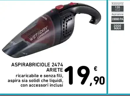 Aspirabriciole Ariete