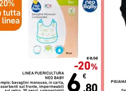 Linea puericultura Neo Baby