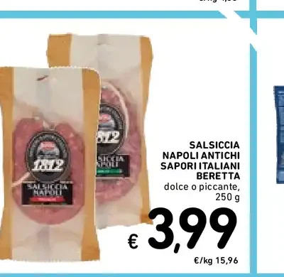 Salsiccia Napoli Antichi Sapori Italiani