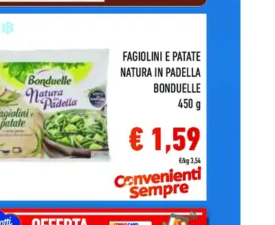 Fagiolini e patate Natura in Padella Bonduelle
